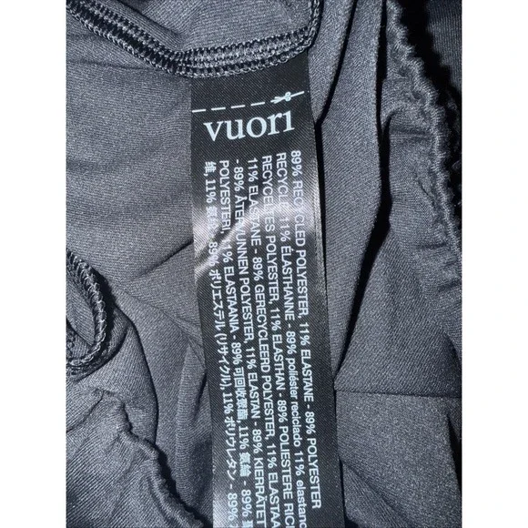 Vuori Halo Modern Pants Womens XL Black Athletic Straight Leg Performance - Picture 10 of 12